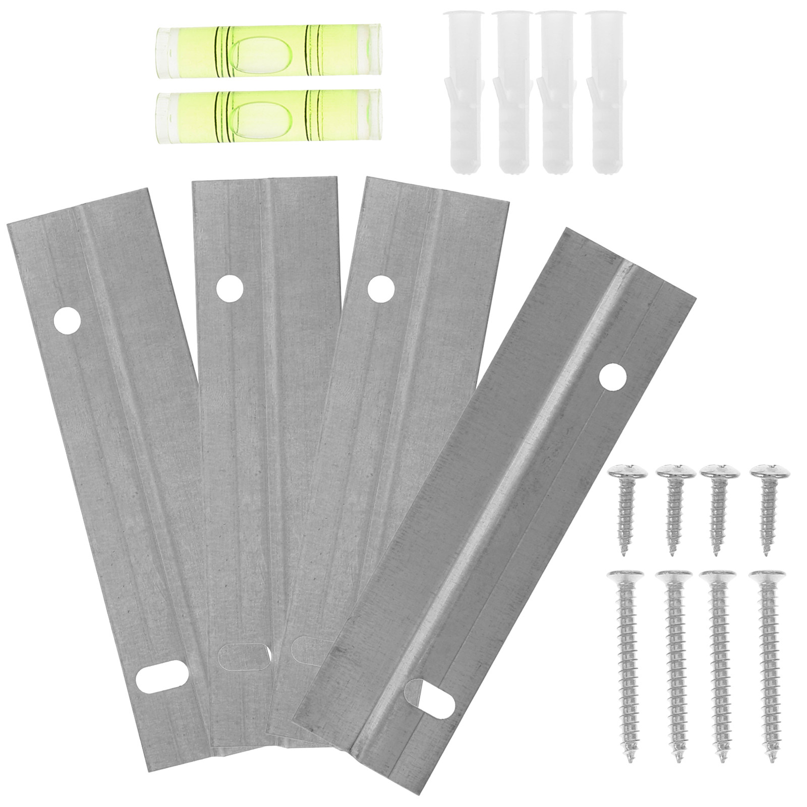 Woodworking Z Clips - 2 Zestawy Wytrzymałe żelazne zestawy do