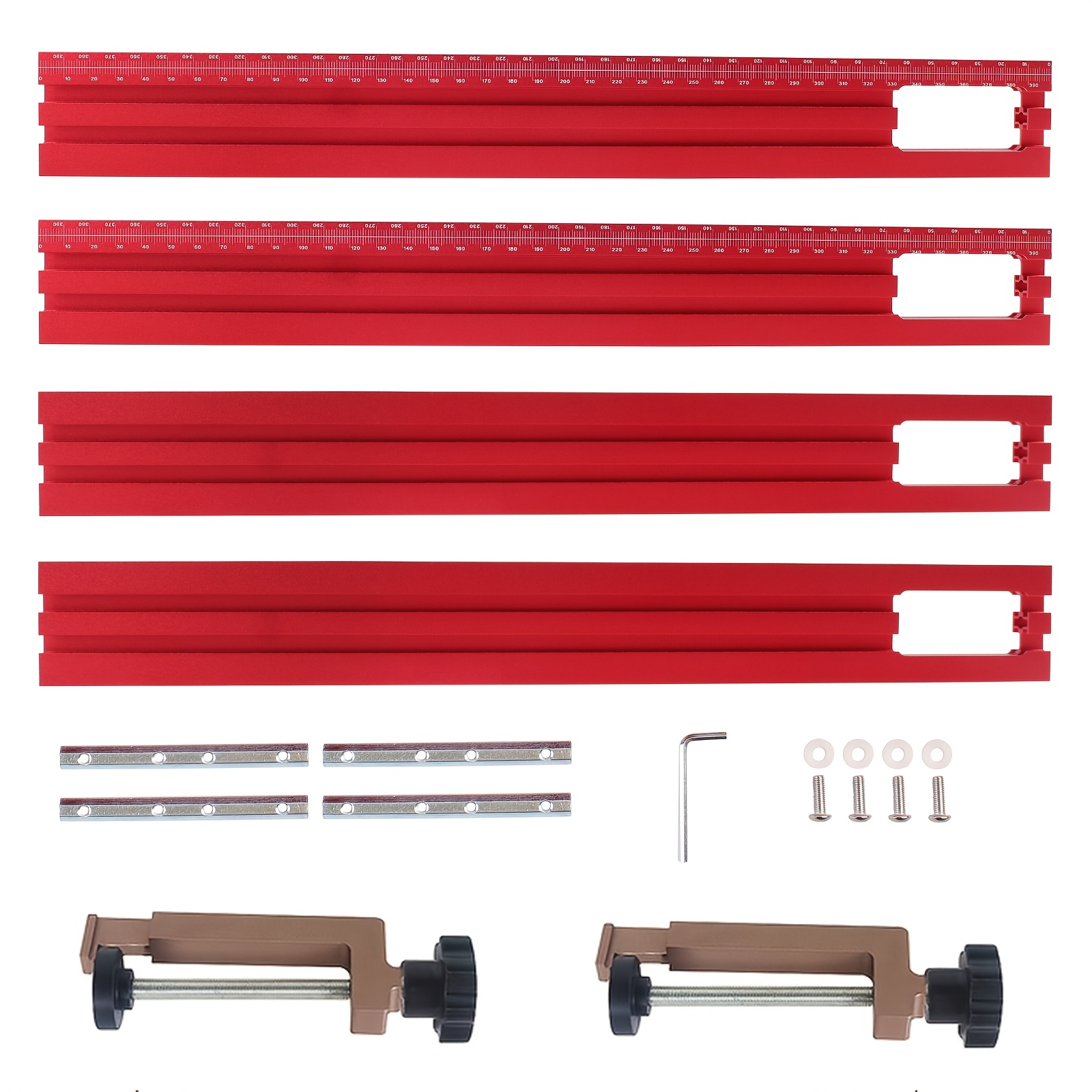 Woodworking Z Clips - Szyna prowadząca do frezowania, grawerowania i