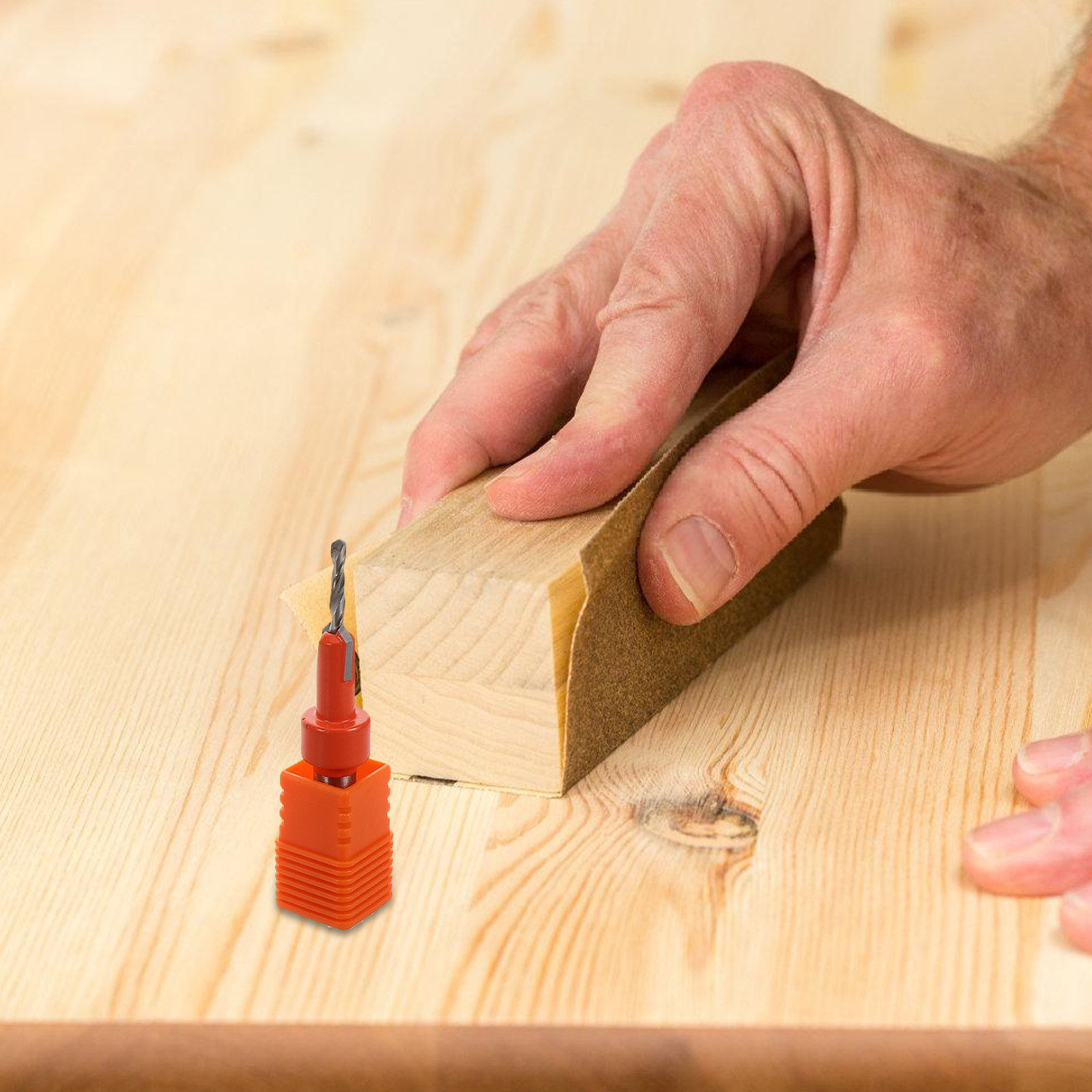 Woodworking Drills - Zestaw Regulowanych Pogłębiaczy Stożkowych z Ogranicznikiem