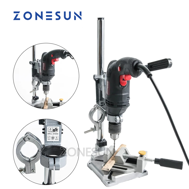 ZONESUN Uchwyt z mocowanym ele – Woodworking Drills recenzja i cena