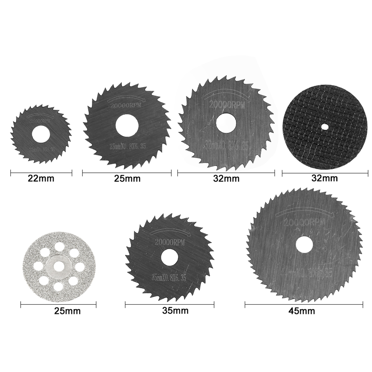 31/30 szt. Diamentowe tarcze t – Woodworking Drills recenzja i cena