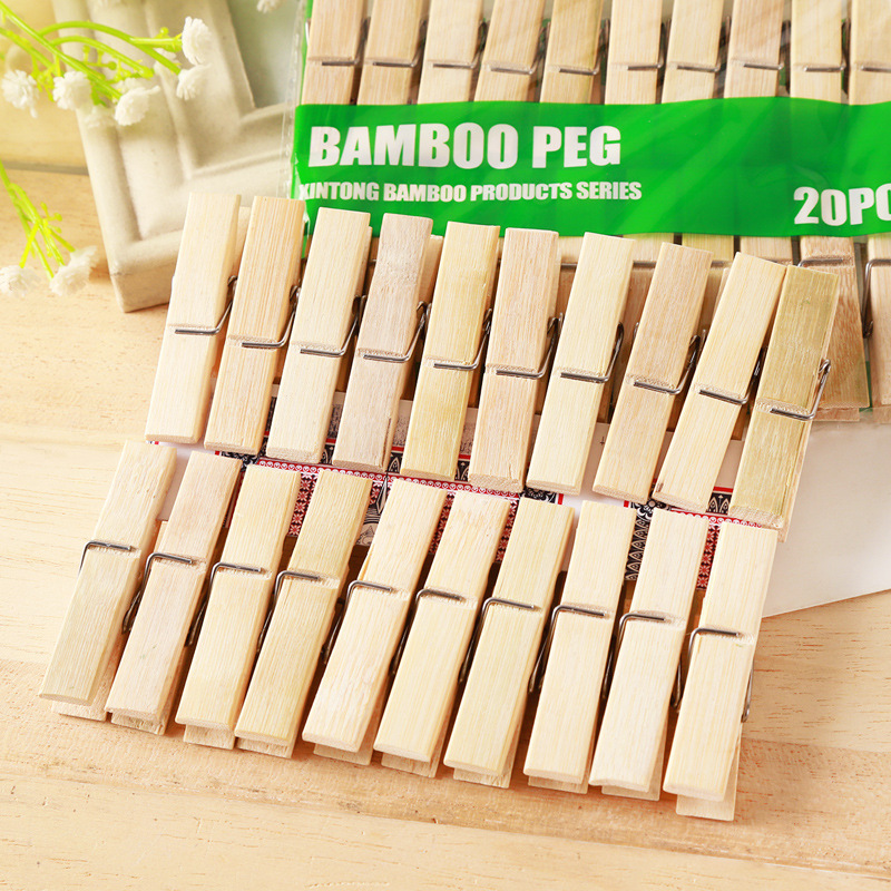 20 sztuk naturalny bambusowy w – Woodworking Z Clips recenzja i cena