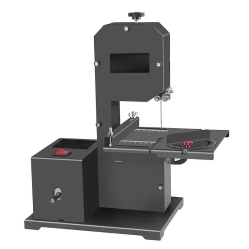 Piła taśmowa do drewna 800W 17 – Woodworking Bandsaw recenzja i cena