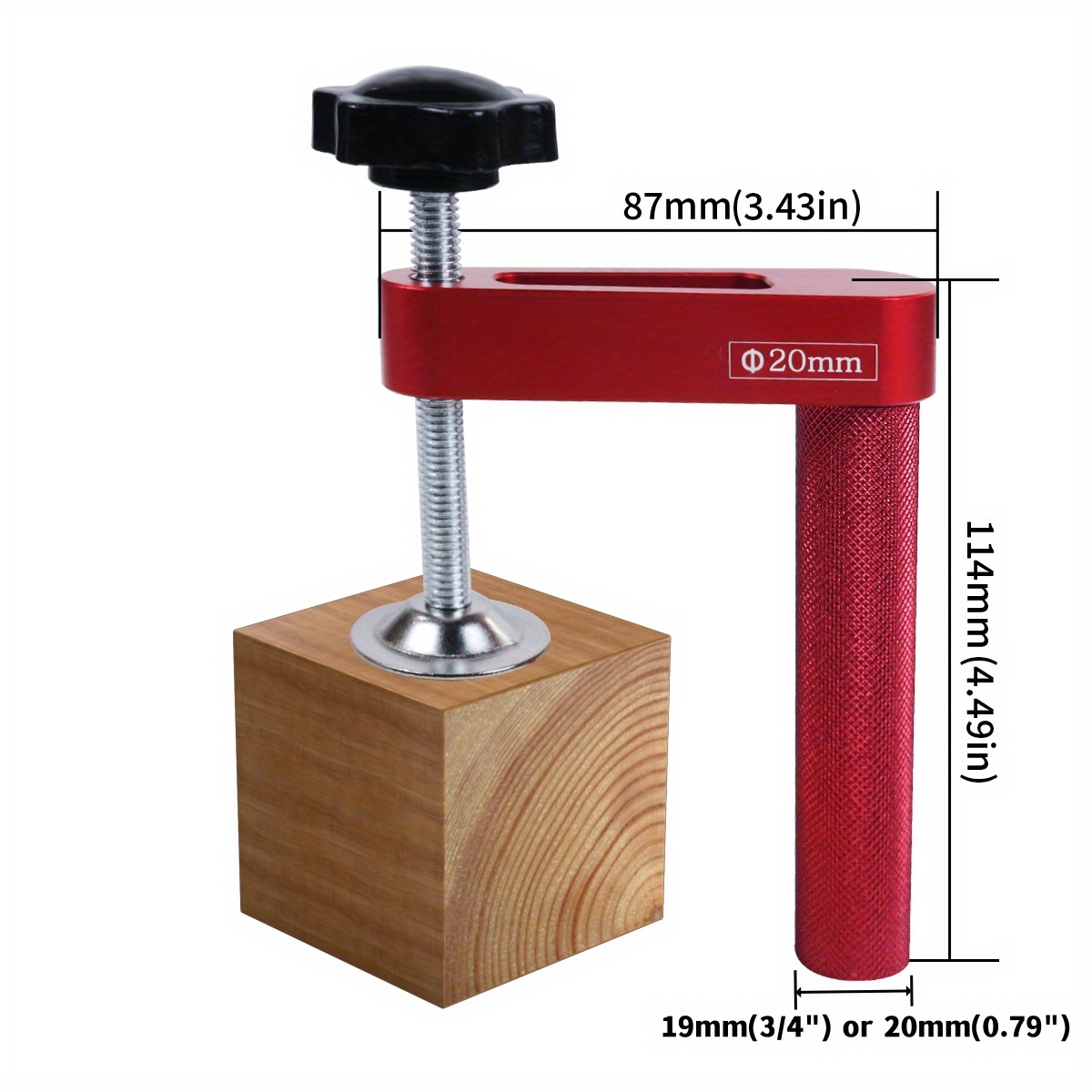 1 szt. 19 mm/20 mm zacisk do o – Woodworking Z Clips recenzja i cena