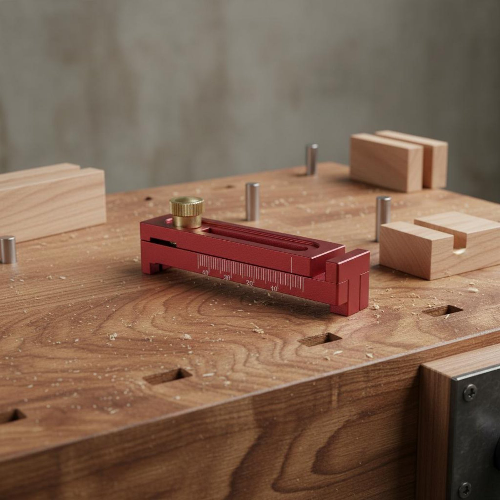 Miernik rowków piły, kompaktow – Woodworking Kerf recenzja i cena