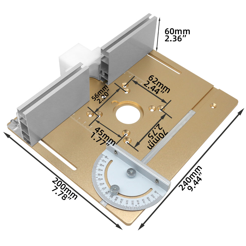 C8 aluminiowa płyta stołowa ro – Woodworking Rasp recenzja i cena