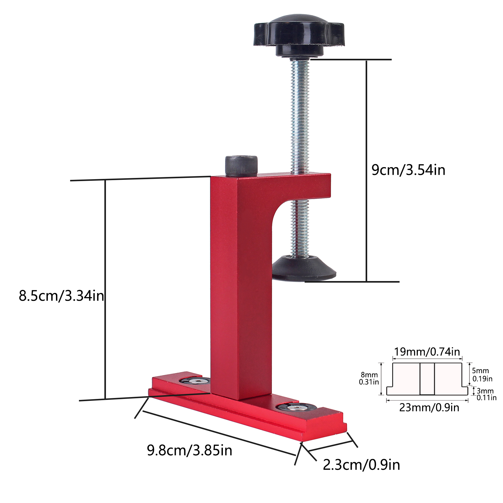 1 szt. do stałego zacisku typu – Woodworking Bandsaw recenzja i cena