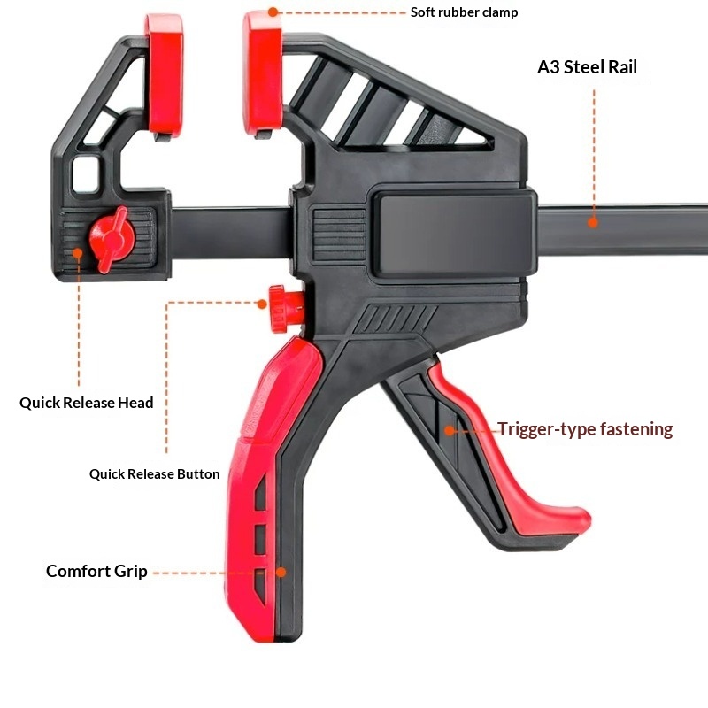 Mocna szybkozaciskowa zaciskar – Woodworking Z Clips recenzja i cena